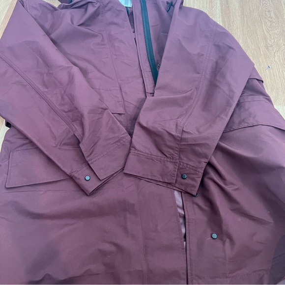 Everlane The Renew Anorak Espresso Waterproof Jacket Coat - Picture 9 of 12